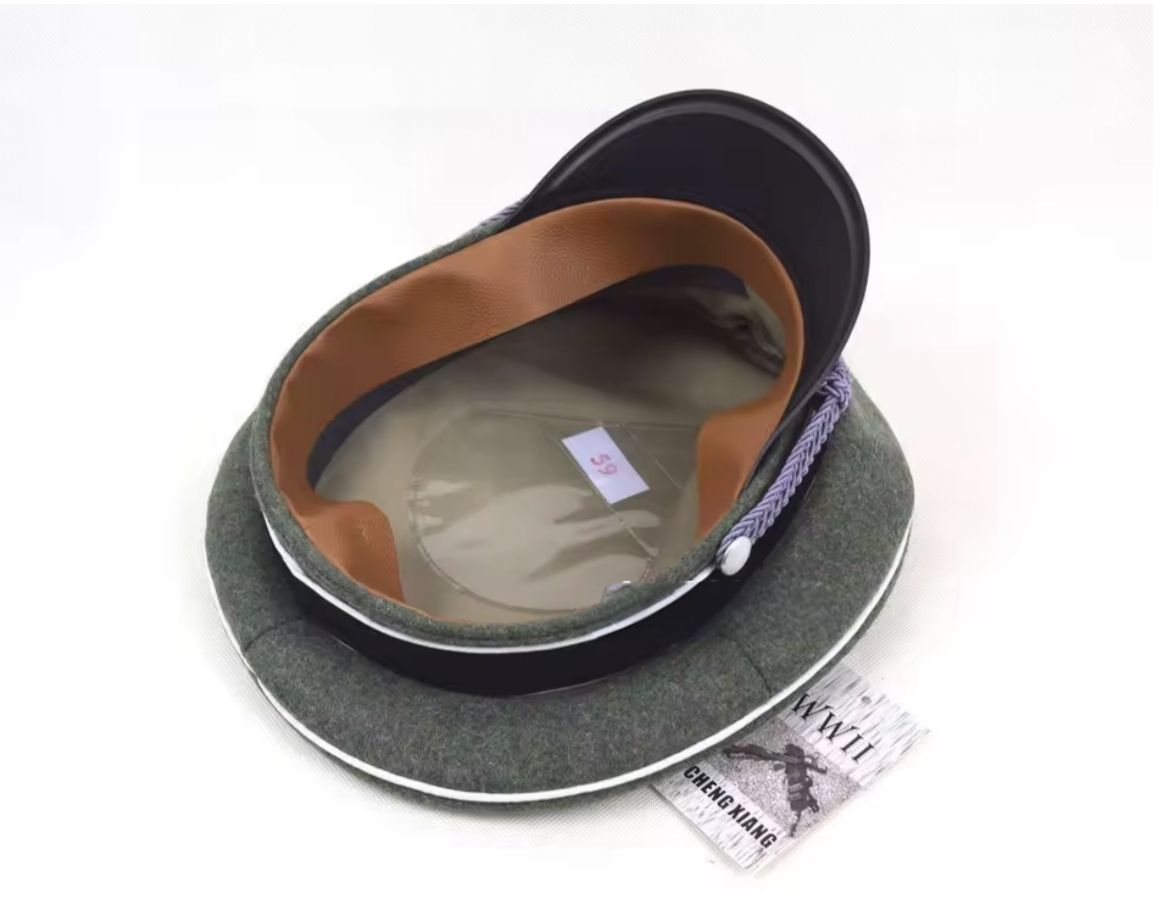 Cosplay German WW2 SS Elite Officer Hat Army Cap