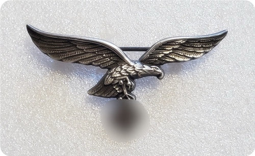 German WW2 Pin in Antique Silver or Gold