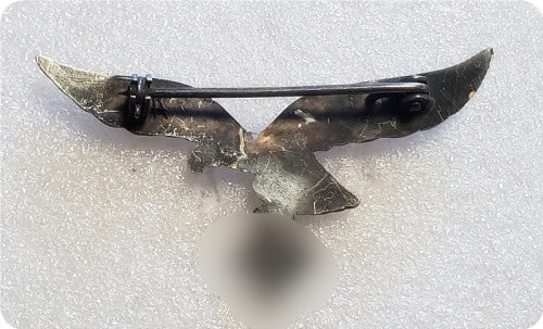 German WW2 Pin in Antique Silver or Gold