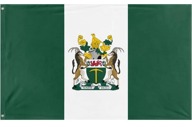Vintage Rhodesia Premium Flag 1968 to 1979 3'x5' banner Historic