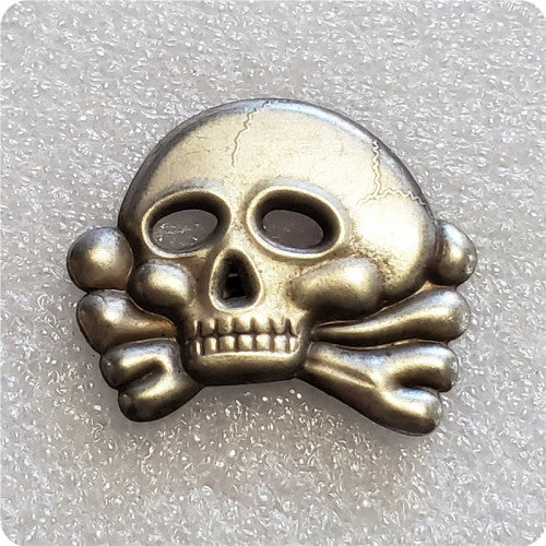 Totenkopf Death Skull Replica Pin Brooch