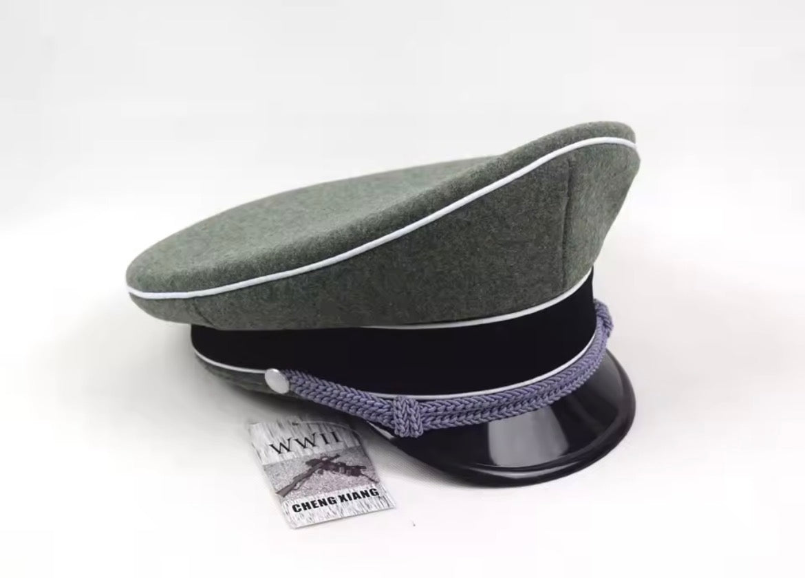 Cosplay German WW2 SS Elite Officer Hat Army Cap