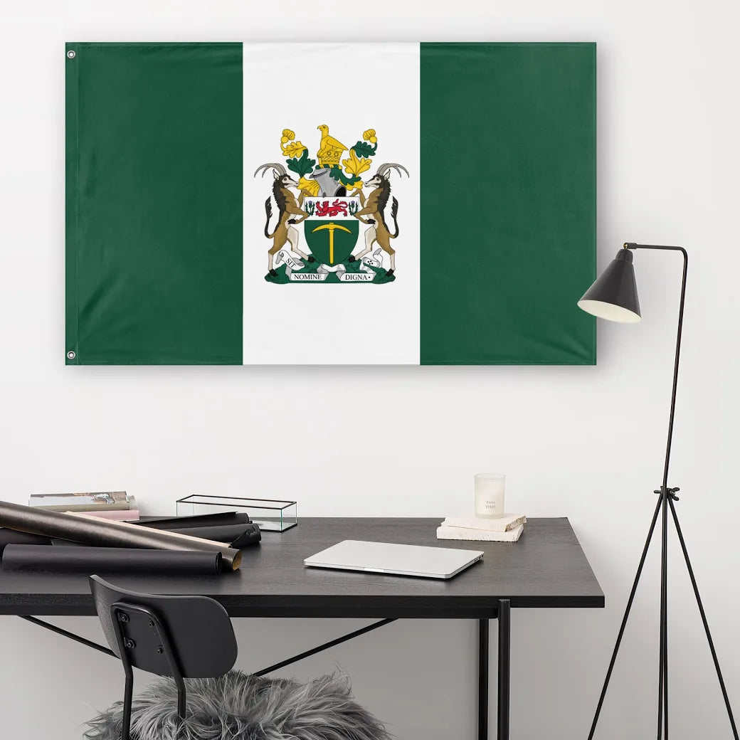 Vintage Rhodesia Premium Flag 1968 to 1979 3'x5' banner Historic