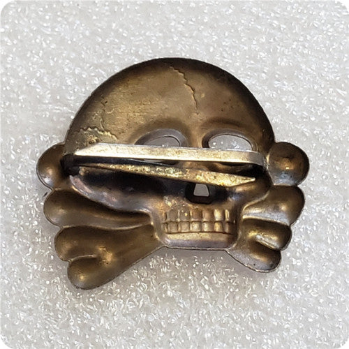 Totenkopf Death Skull Replica Pin Brooch