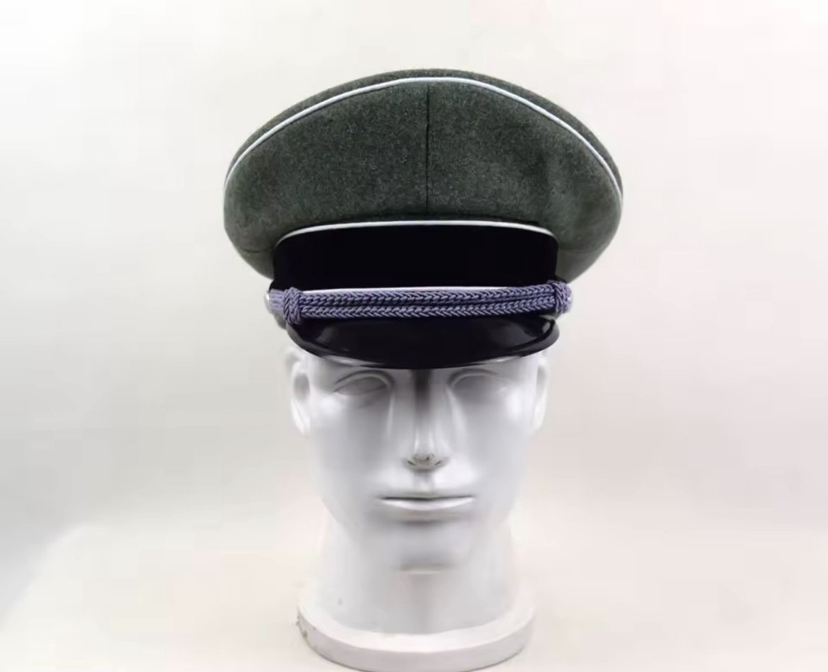 Cosplay German WW2 SS Elite Officer Hat Army Cap