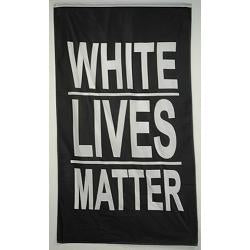 White Lives Matter Flag 3'x5'